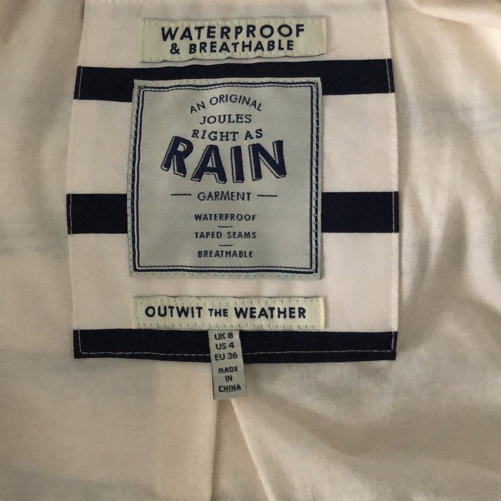 Joules Raincoat Gem
